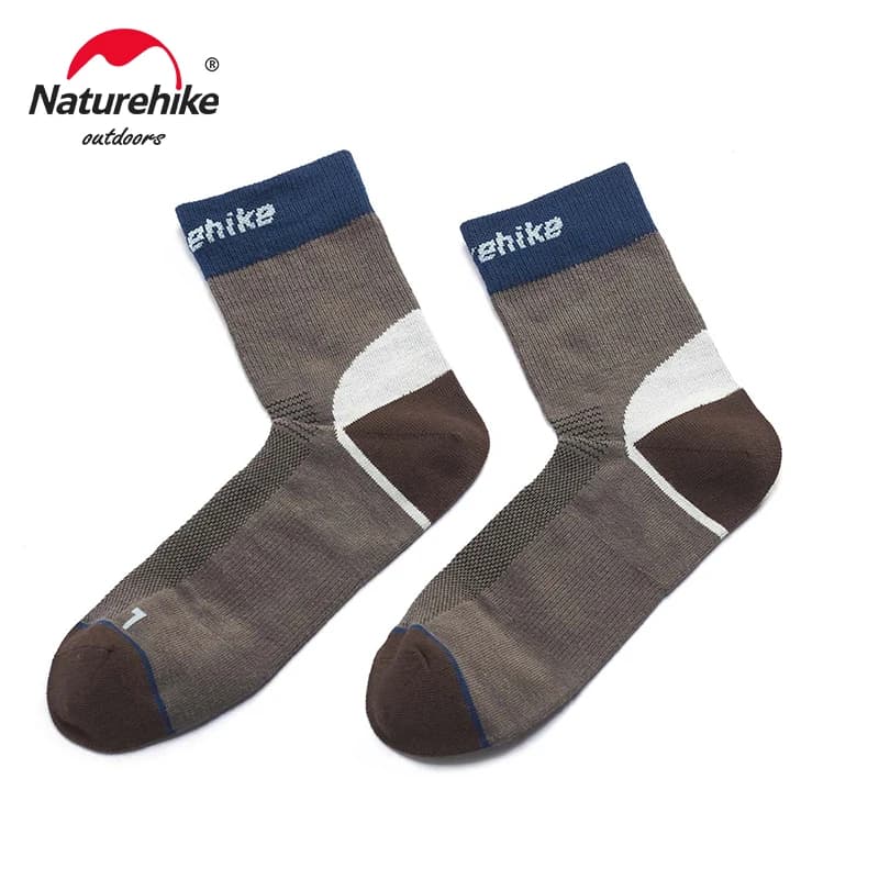 Naturehike Socks Men's Women's Sports Quick-drying Right Angle Sock Outdoor Running Hiking Mountaineering Breathable Mid-Calf - 6