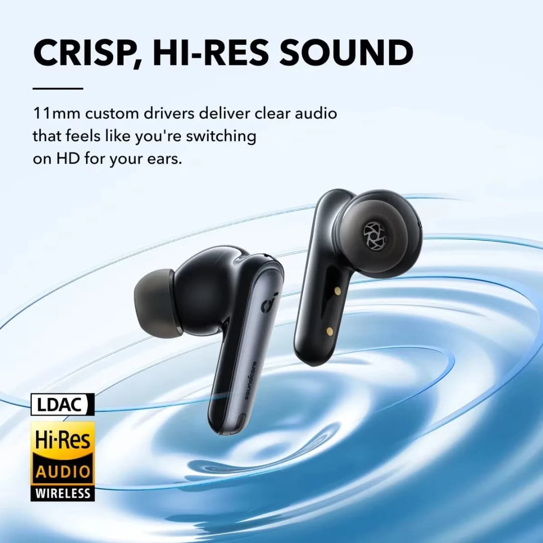 سماعات الأذن اللاسلكية Soundcore من Anker Liberty 4 NC مع إلغاء الضوضاء، سماعات بلوتوث لاسلكية TWS - 4