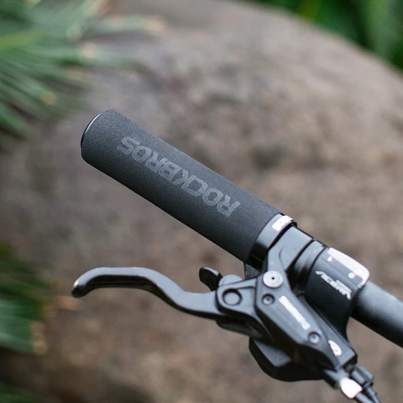 ROCKBROS Cycling Grips Anti-skid Shockproof Silicone Sponge Handlebar Grips MTB Road Bike Grips Ultraight Cycling Handlebars - 5