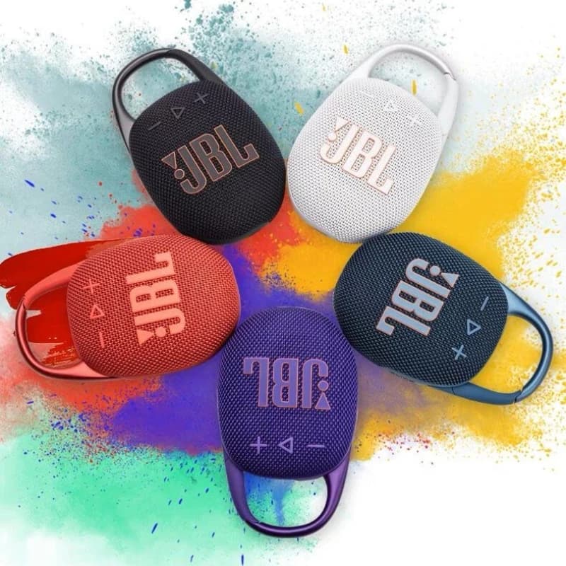 سماعة JBL Clip 5 الأصلية مع تقنية Auracast - سماعة بلوتوث محمولة مقاومة للماء IP67 مع وقت تشغيل 12 ساعة - مناسبة للحفلات والاستحمام - 2