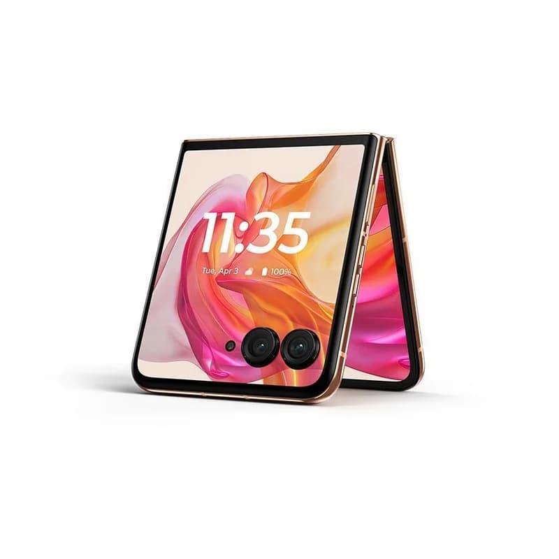 هاتف Motorola Moto Razr 50 Ultra بسعة 256 جيجابايت، معالج Snapdragon 8sgen3، شاشة قابلة للطي 6.9 بوصة، كاميرا 50.0 ميجابكسل، تقنية NFC أصلية - 6