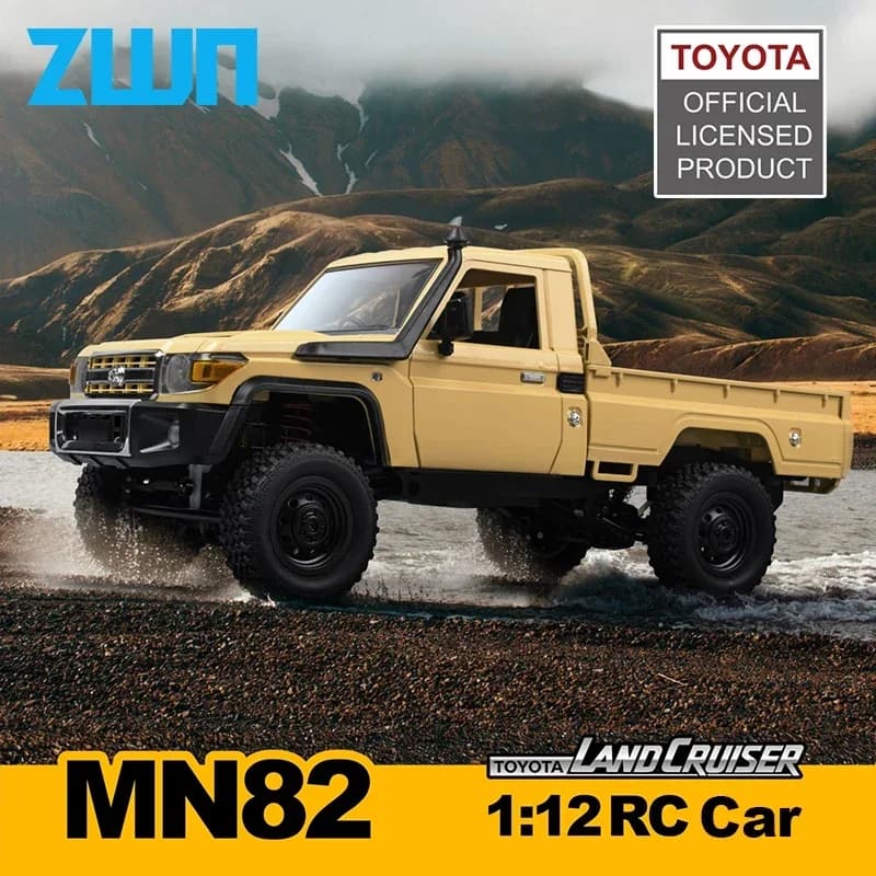 MN82 4WD RC على الطرق الوعرة مركبة 1/12 LC79 بيك اب تسلق سيارة مع أضواء LED كامل الحجم محاكاة RC تسلق سيارة الصبي سيارات لعبة - 2