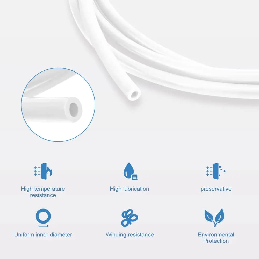 Creality Official 1M 2M 3D Printer PTFE Tube Bowden Tubing Upgrades 3D Printer Bowden Tube for 1.75mm Filament Ender CR Series - 3