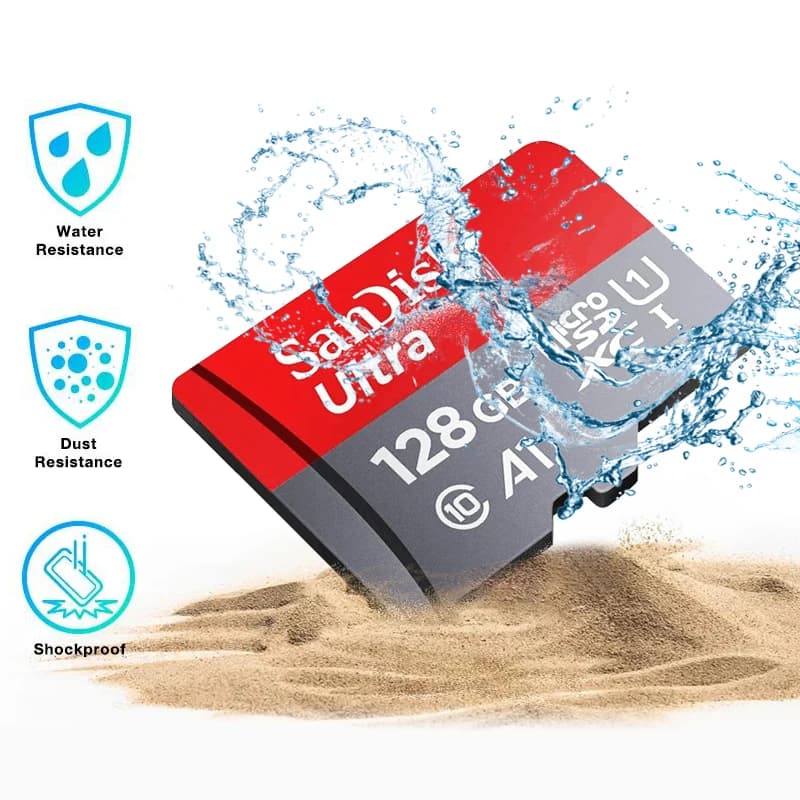 Original SanDisk Memory card 32GB 64GB Class10 128GB 100MB/s UHS-I flash micro SD Card C10 Ultra A1 microSDHC/SDXC - 3