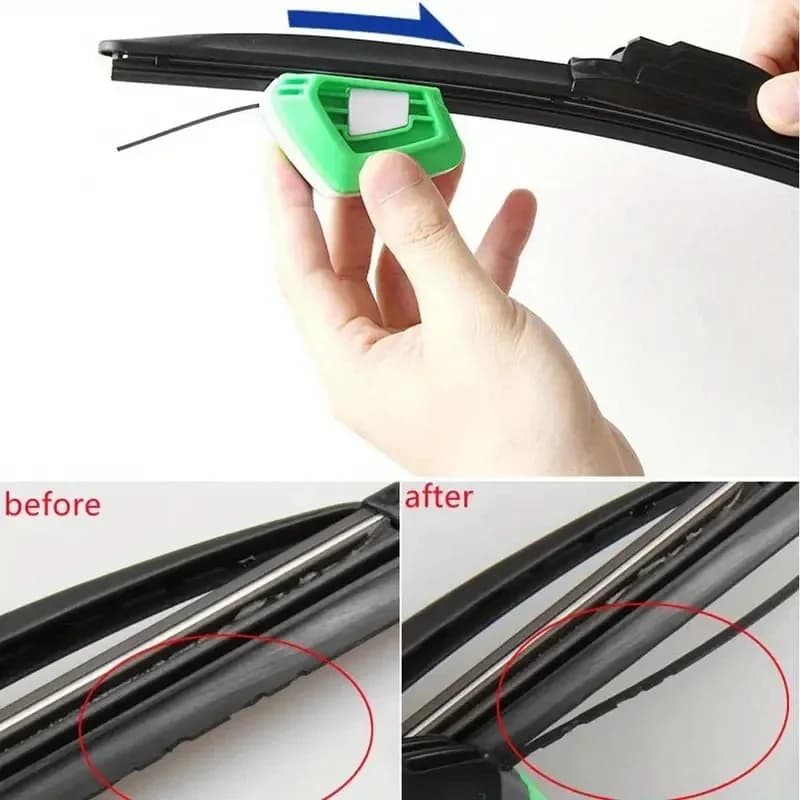 ممسحة السيارة أداة إصلاح عالمية ممسحة الزجاج الأمامي شفرة Wiperblade القاطع المطاط Regroove أداة المتقلب مرمم اكسسوارات السيارات