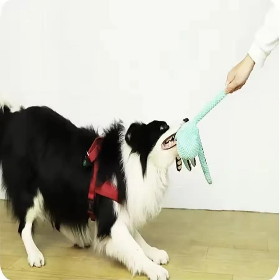 Plush pet octopus toy interactive sound anti-demolition home large and small dog boredom companion dog toy - 3