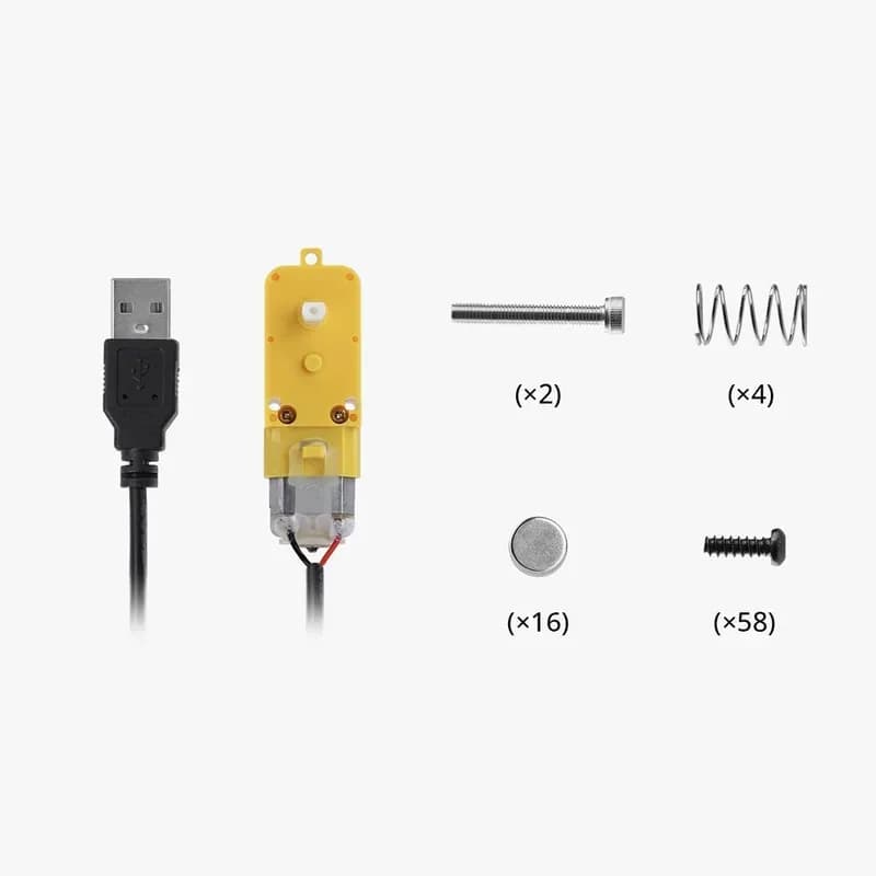 Engine Creativity Bambu Lab DIY 3D Printing Model Components Kit Creative 005 Parts for 3D Printer - 3