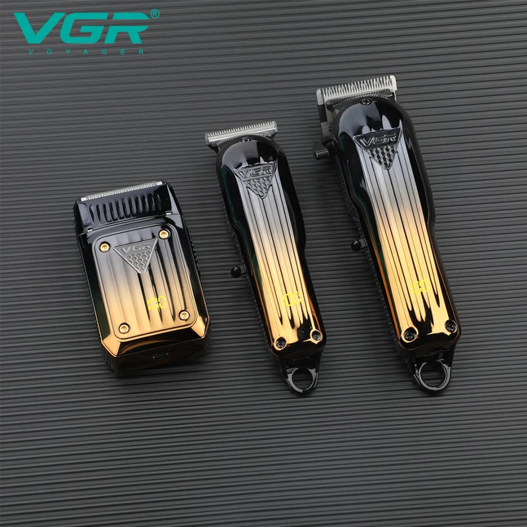 VGR 644 ماكينة قص الشعر المتدرج - كهربائية، قابلة لإعادة الشحن، احترافية للرجال - 2
