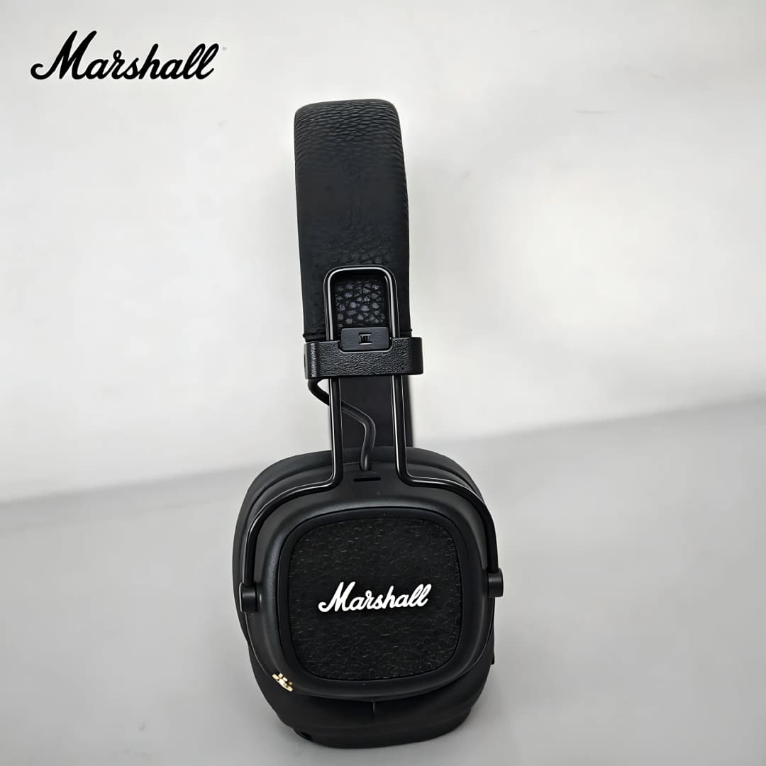 Marshall Major Ⅴ On-Ear Bluetooth Headphones Wireless Deep Fashion Bass Foldable Headset with Microphone for Sports & Gaming - 3