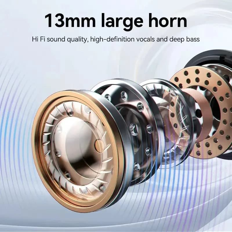 سماعات أذن TWS بلوتوث لاسلكي تحكم باللمس سماعات رأس HIFI صوت ستيريو 9D تقليل الضوضاء مقاوم للماء مع ميكروفون - 4