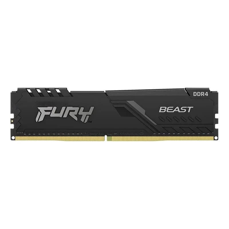ذاكرة رام كينجستون BEAST DDR4 لسطح المكتب DIMM بسعة 16 جيجابايت (2x8 جيجابايت) و32 جيجابايت (2x16 جيجابايت) بتردد 2666 ميجاهرتز و3200 ميجاهرتز و288Pin لذاكرة سطح المكتب - 3