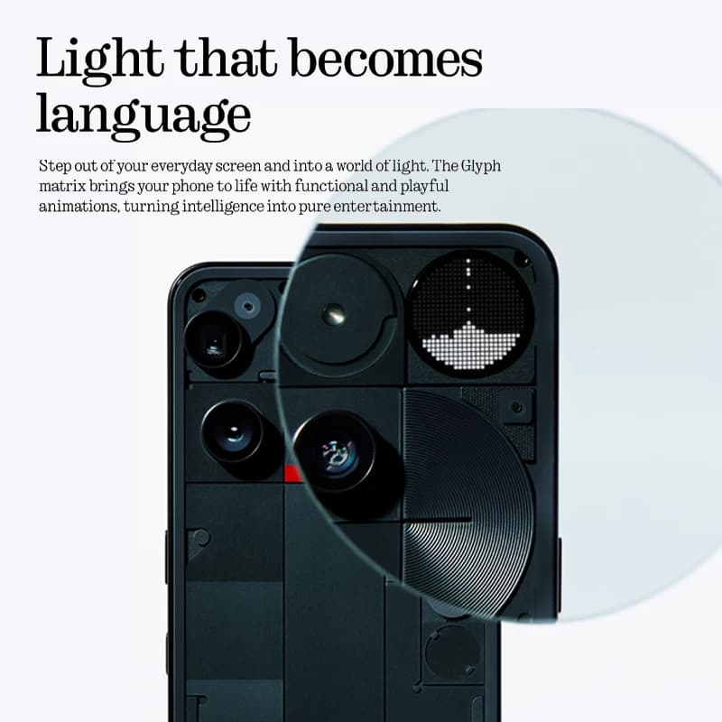 Global Version Nothing Phone (3) 5G Smartphone Qualcomm Snapdragon 8S Gen 4  65W Charging NFC 6.67'' 120Hz AMOLED 50MP Camera - 6