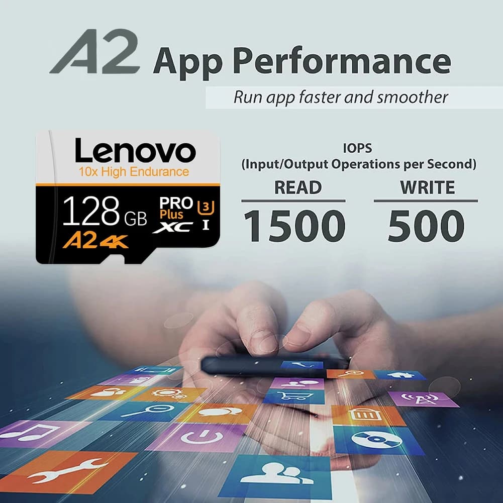 لينوفو 256 جيجابايت 128 جيجابايت 512 جيجابايت بطاقة ذاكرة مايكرو تي إف/إس دي عالية السرعة 16 جيجابايت 32 جيجابايت 64 جيجابايت لهاتف الكاميرا المحمول الكمبيوتر اللوحي الكمبيوتر المحمول - 4