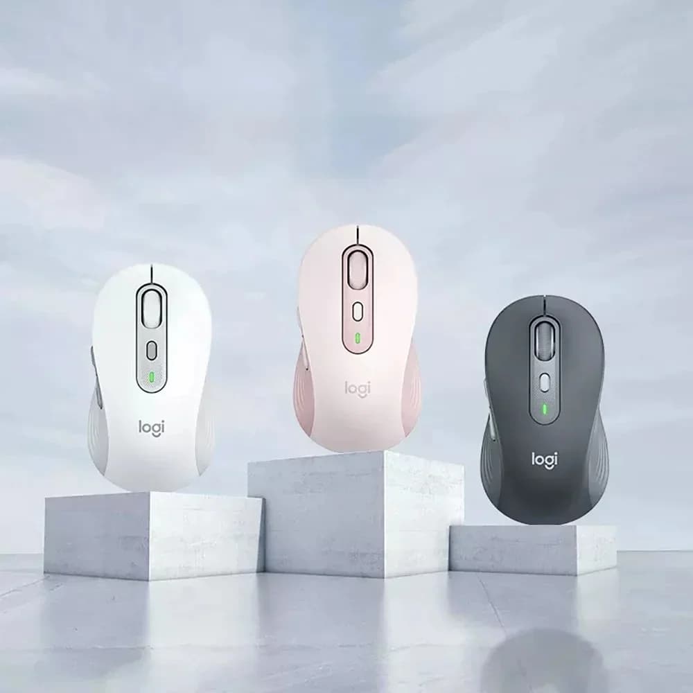 Logitech M750 Mouse 2.4Ghz USB Receiver Wireless Mice 2000DP Office Smart Mouse Portable Mouse For PC Laptop - 2