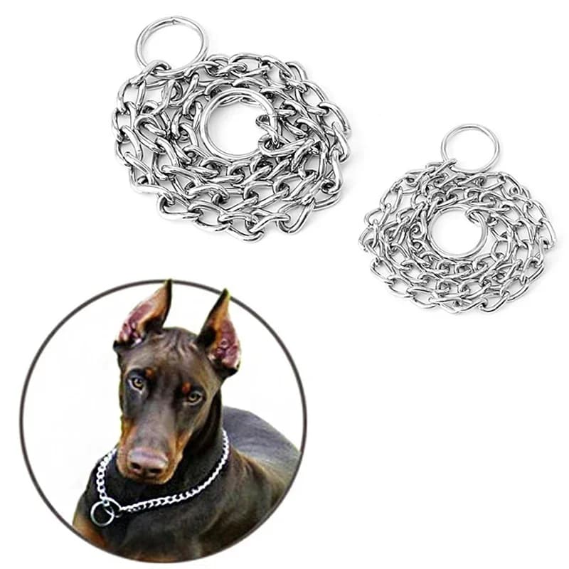 Dog Pet Training Choker Choke Chain Collar Guardian Gear All Sizes  Pets Acessorios - 2