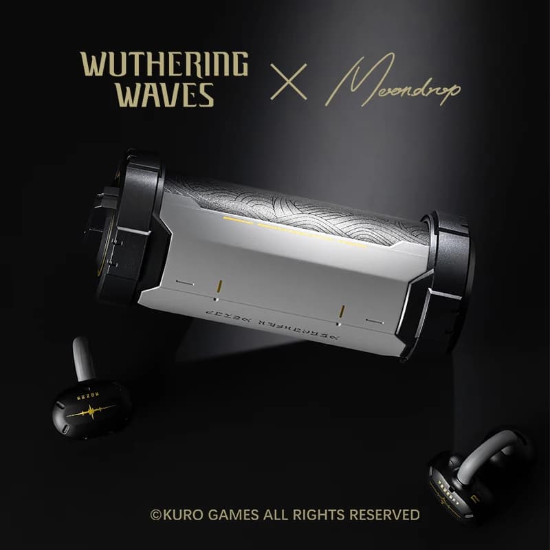 سماعات Wuthering Waves x MOONDROP U.C.T.S. OWS كليب أذن بلوتوث 6.0 سماعة أذن LHDC-V نقل HiFi إلغاء ضوضاء AI - 3