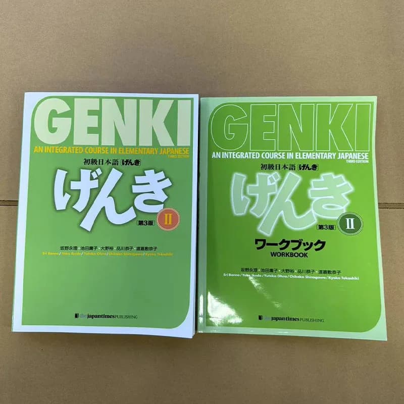 Genki الإصدار الثالث كتاب تعلم اليابانية كتاب تمارين وإجابات دورة متكاملة في اليابانية الأساسية واللغة الإنجليزية - 3