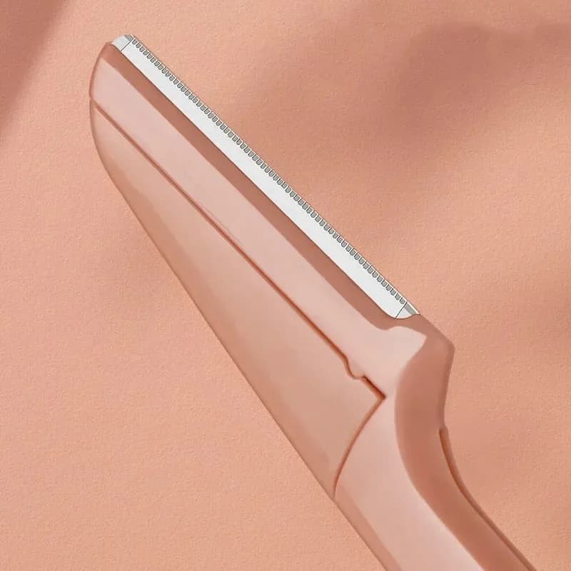 3 Pcs Eyebrow Trimmer for Ladies Face Eyebrow Shaper Shaver facial epilators for women Pocketknife Eyebrow profiler Hair Remover - 4
