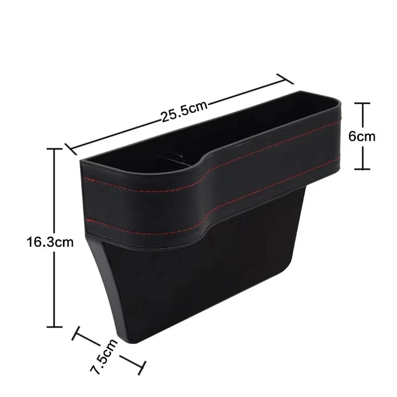 Car Seat Gap Filler Storage Box Multifunction Car Crevice Storage Box Organizer Auto Seat Slit Card Pocket Phone Cup Holder - 6
