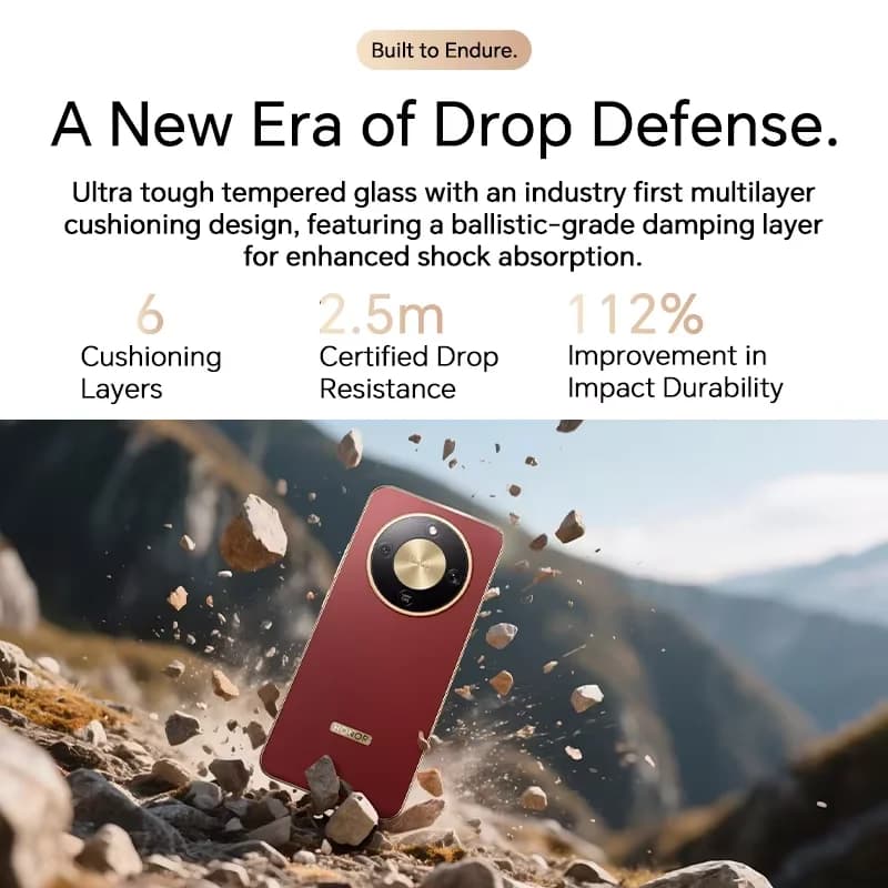 Global Version HONOR X9d 5G Smartphone 6.79" AMOLED Display 108MP Dual AI Cameras 8300mAh Battery 66W Fast Charging Dual SIM NFC - 5