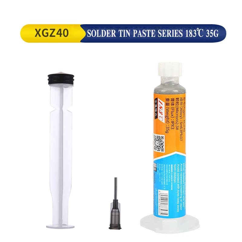 MECHANIC معجون لحام فلوكس 183℃ XGZ40 Sn63/Pb37 معجون قصدير لحام لإصلاح IC CPU BGA SMD أدوات إصلاح الهاتف المحمول - 2