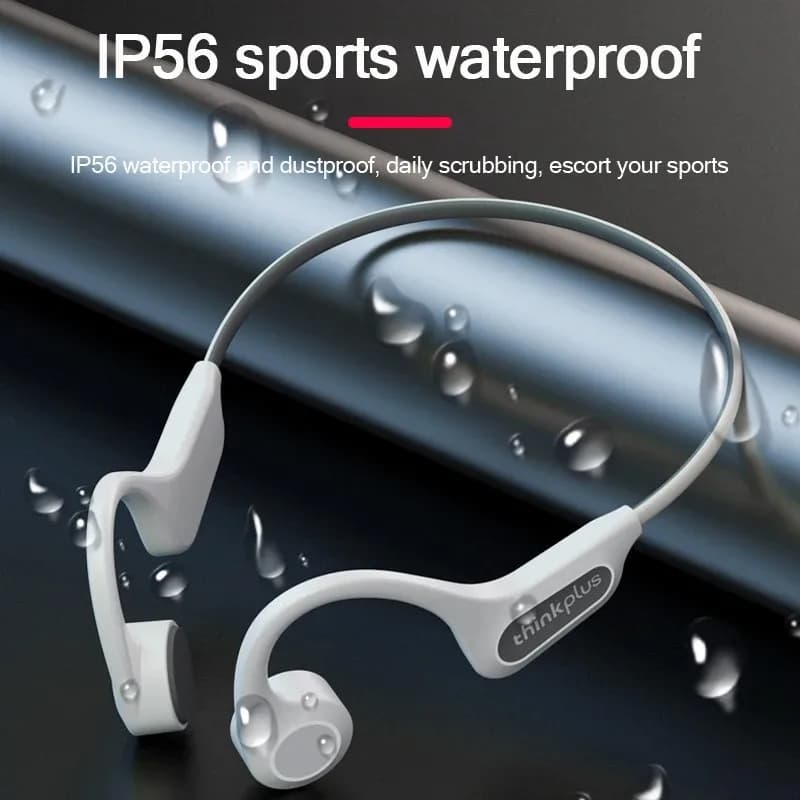 سماعات لينوفو X3 برو TWS بلوتوث V5.3، توصيل عظمي، مقاومة للماء IP56، سماعات أذن رياضية للموسيقى والجري