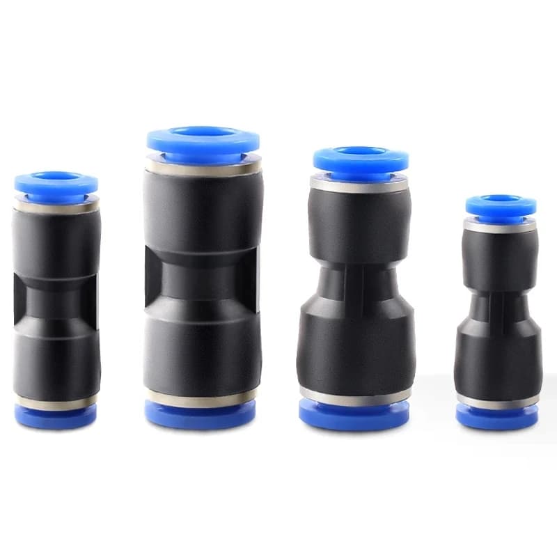 Pneumatic Fittings Quick Connector Air Hose Tube Connectors Plastic PU PY 4mm 6mm 8mm 10mm 12mm Push Into Pluglug - 6