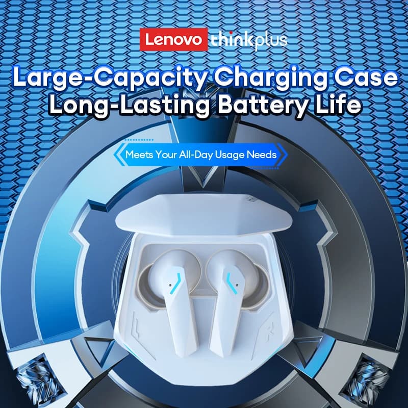 Choice Lenovo GM2 Pro TWS Wireless Bluetooth V5.4 Earphone HD Call Low Latency Headphones Dual Mode Music Gaming Earbuds GM2PRO - 4