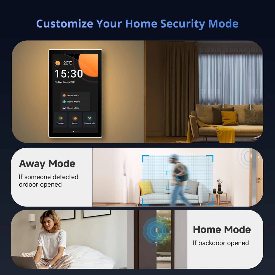 سونوف NSPanel Pro نوع 120 لوحة تحكم منزلية ذكية استهلاك الطاقة وحدة مفتاح DIY يدعم أجهزة سونوف - 4