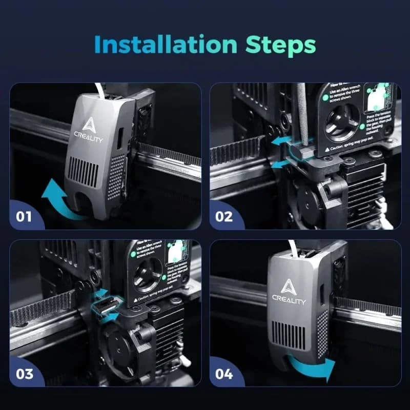 Creality Official K2 Plus Filament Cutter Fast Cut-off High Durability Quick Replacement for K2/K2 Pro 3d Printer Accessories - 6