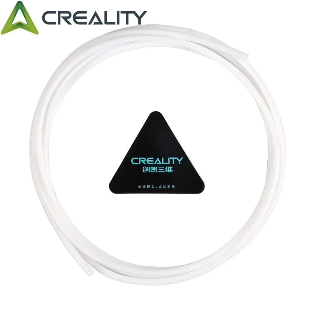 أنابيب PTFE من كرياليتي لطابعة 3D، 1 متر/2 متر، ترقيات لأنابيب Bowden، متوافقة مع خيط 1.75mm وسلسلة Ender CR