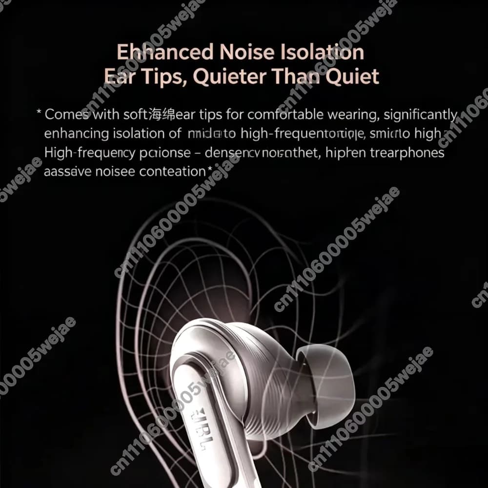سماعات أذن JBL Tour Pro3 TWS، صوت عالي الدقة، بلوتوث لاسلكي، مقاومة للماء، سماعات أعمال - 6