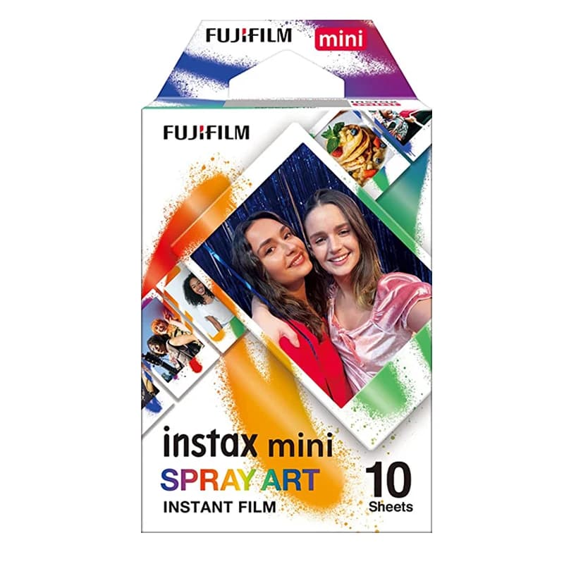 فوجيفيلم إنستاكس ميني فيلم تصميم رذاذ فني لـ فوجي ميني 12 41 9 SE 25 99 40 إيفو 90 كاميرات فورية لينك 3 - 3