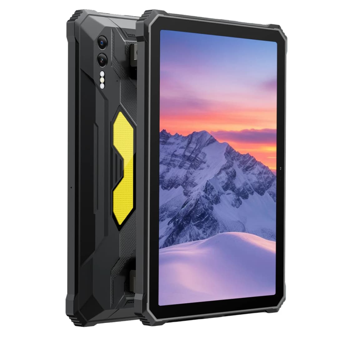 جهاز لوحي متين Blackview Active 10 Pro، يدعم 5G، معالج MTK 7300، شاشة 11 بوصة FHD+، ذاكرة رام 12 جيجابايت، ذاكرة داخلية 512 جيجابايت، بطارية 30000 مللي أمبير، كاميرا 108 ميجابكسل - 6