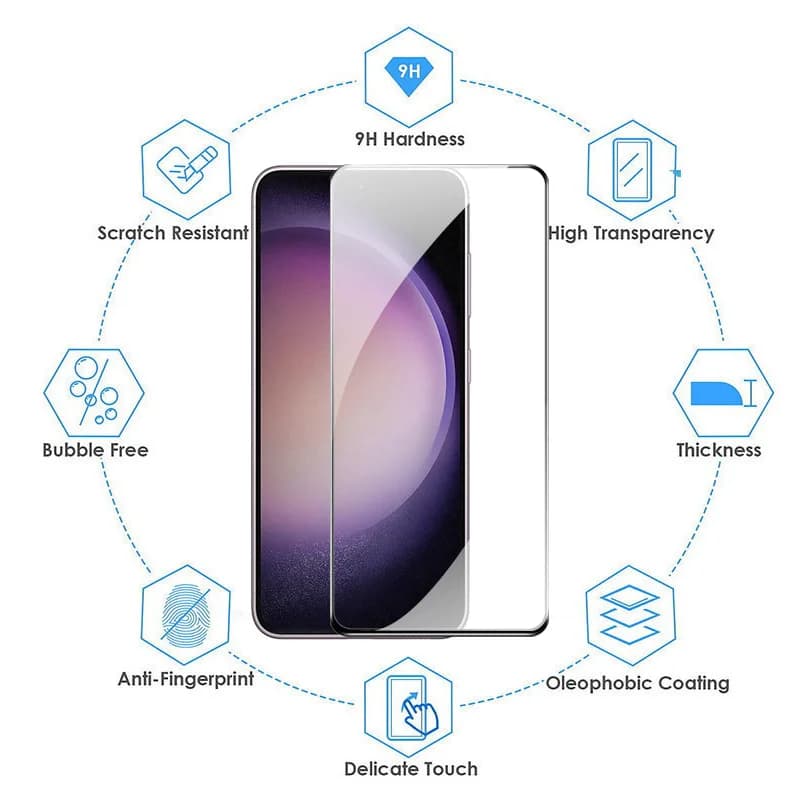 For samsung s24 Glass, s26 s25 s24 ultra Screen Protector For samsung galaxy s23 glass samsung s24 ultra Tempered Glass samsung s23 fe s20 s21 s22 plus Protective Film Galaxy s24 Screen Protector samsung s22 - 3