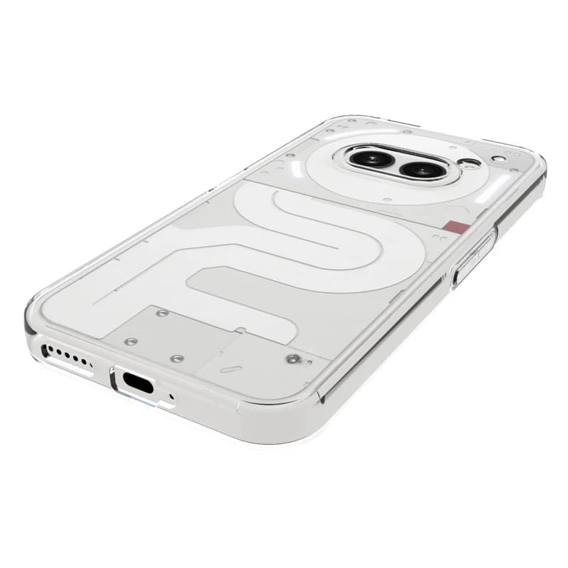 غطاء شفاف فائق النحافة من السيليكون TPU لهاتف Nothing Phone 2A و2APlus 5G، غطاء خلفي ناعم غير لامع لهاتف Nothing Phone 2A Plus - 4