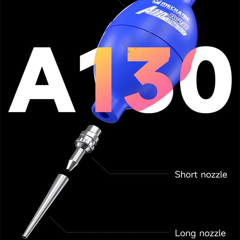 MECHANIC A130 2in1 Phone Repair Dust Cleaner Air Blower Ball Dust Cleaning Pen for Phone PCB PC Keyboard Camera Lens Cleaning - 4