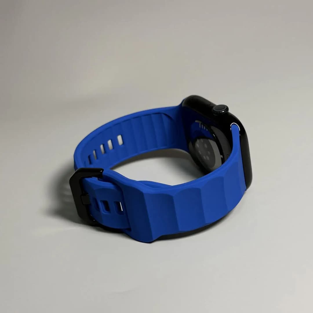 Silicone Sports Strap for Apple Watch Ultra 3 49mm 46mm 45mm 44mm 42mm 41mm 40mm 38mm Bands for iWatch Series 11 10 9 8 7 6 SE 3 - 4