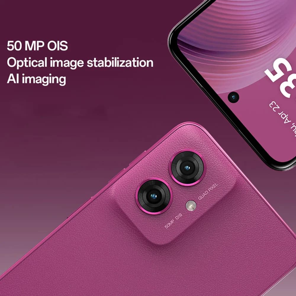 Motorola Moto G55 5G Smartphone 6.5'' 120Hz FHD+ Screen 50MP Dual OIS Camera Dimensity 7025 Octa Core 5000mAh Battery - 3