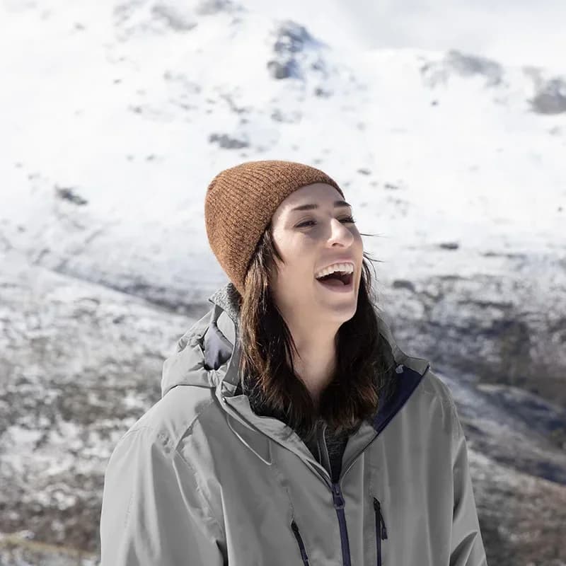 نيتشرهايك - قبعة صوفية مطوية محبوكة خريف وشتاء رياضات خارجية دافئة قبعة صوفية محبوكة NH21FS551 قبعة صوفية قابلة للطي - 3