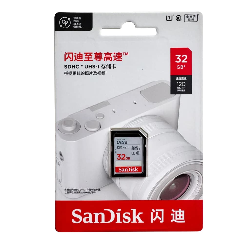 بطاقة ذاكرة SanDisk الأصلية ألترا/إكستريم إس دي/إكستريم برو 32 جيجابايت إس دي إتش سي 64 جيجابايت/128 جيجابايت/256 جيجابايت إس دي إكس سي يو إتش إس-آي يو3/4كيه/في30 للكاميرا والسيارة دي في إس إل آر - 6