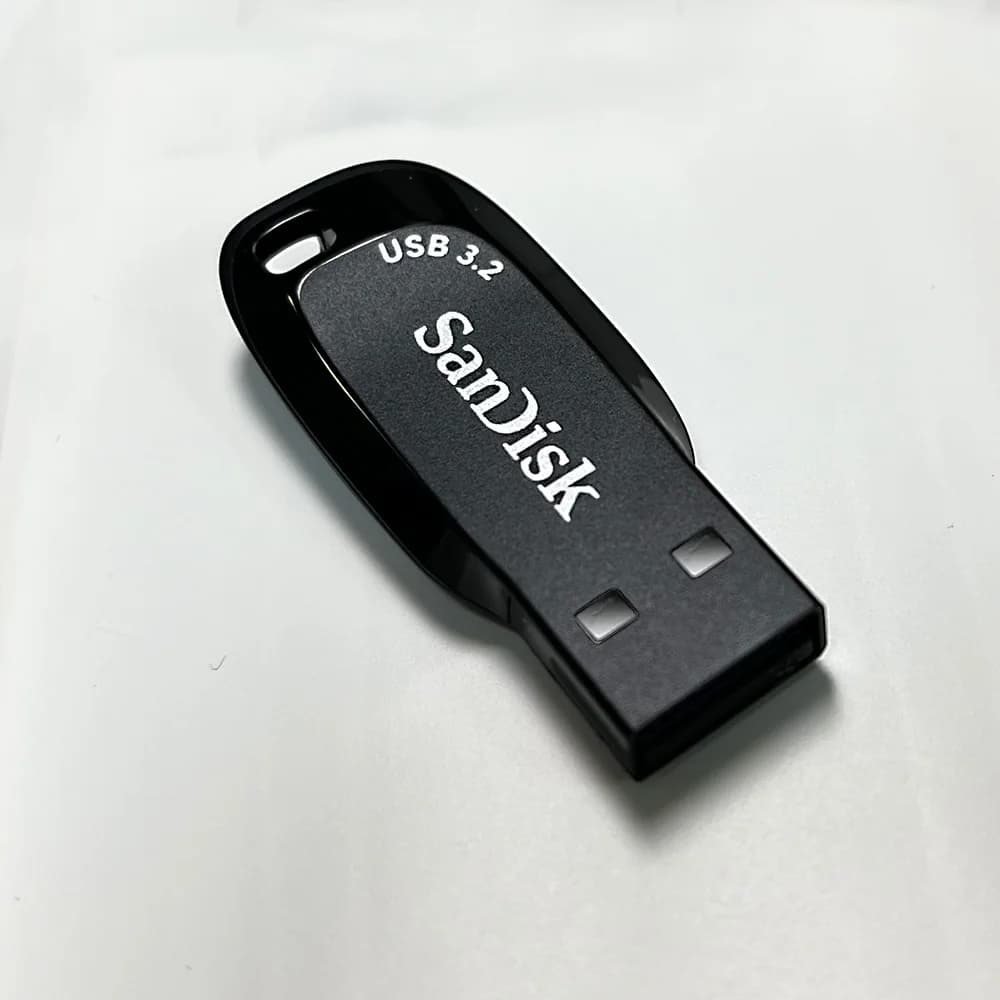 محرك أقراص فلاش USB من SanDisk USB 3.2 Mini Pendrive CZ410 بسعات 256 جيجابايت و128 جيجابايت و64 جيجابايت و32 جيجابايت، بسرعة قراءة تصل إلى 100 ميجابايت/ثانية، ذاكرة U Disk