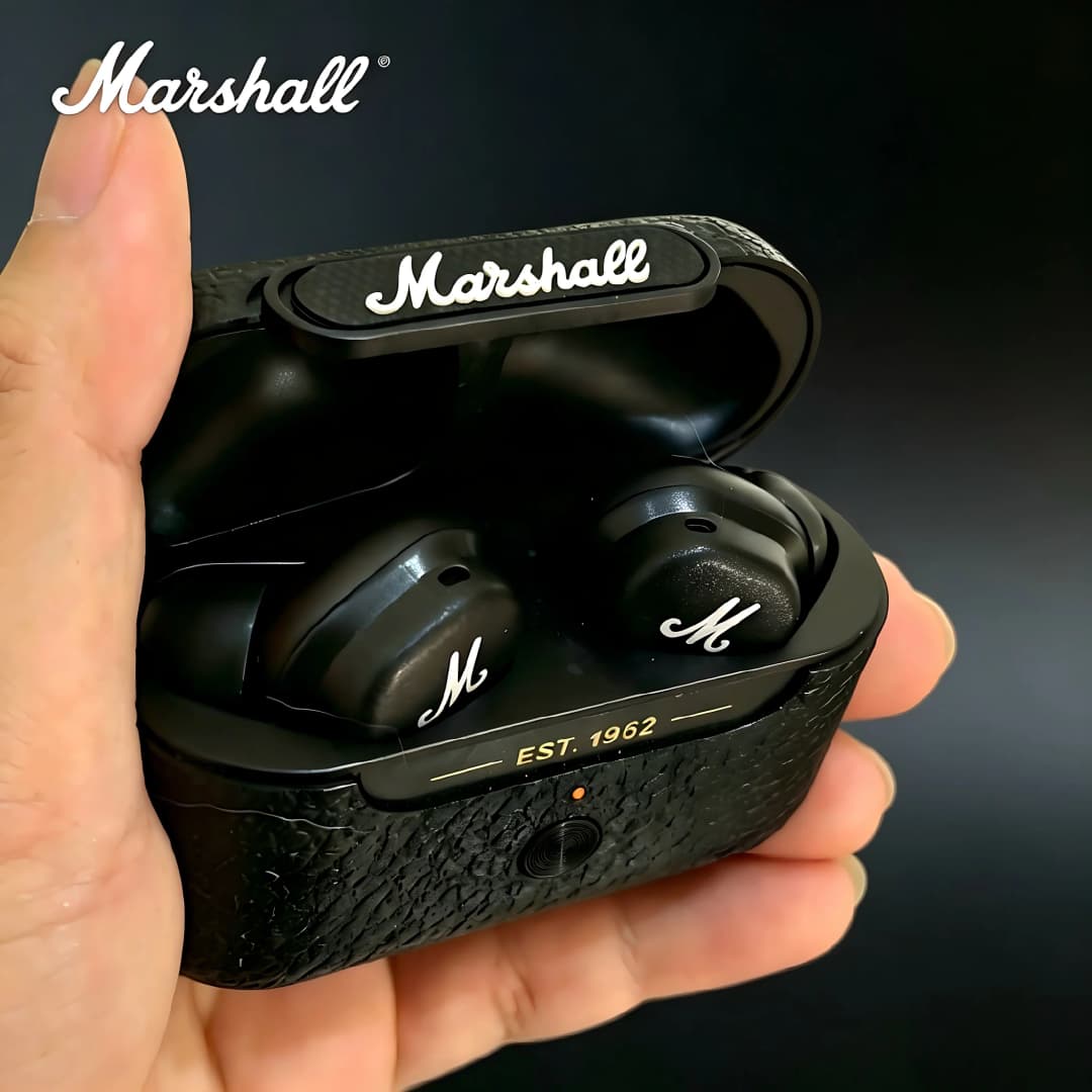 Marshall MOTIF ANC Wireless Earphone  Noise  Bluetooth  MIC Reduction Headset True Wireless In Ear Sports Music Earphone MIC - 3
