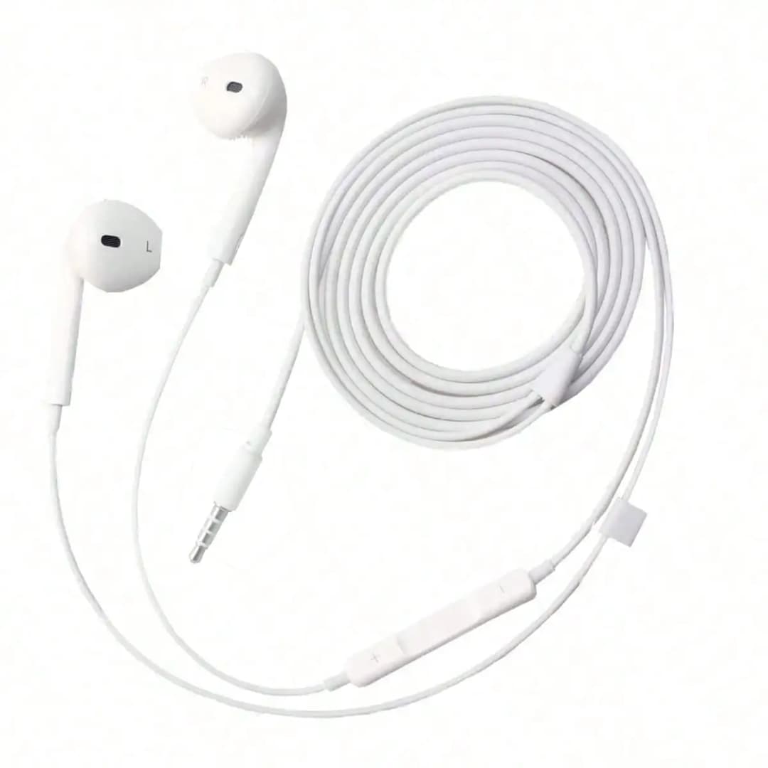 3.5mm Hifi Gaming Wired Earphones with Earphone Custom logo with Mic  for Mobile Phones 15/16 Huawei/Samsung - 3