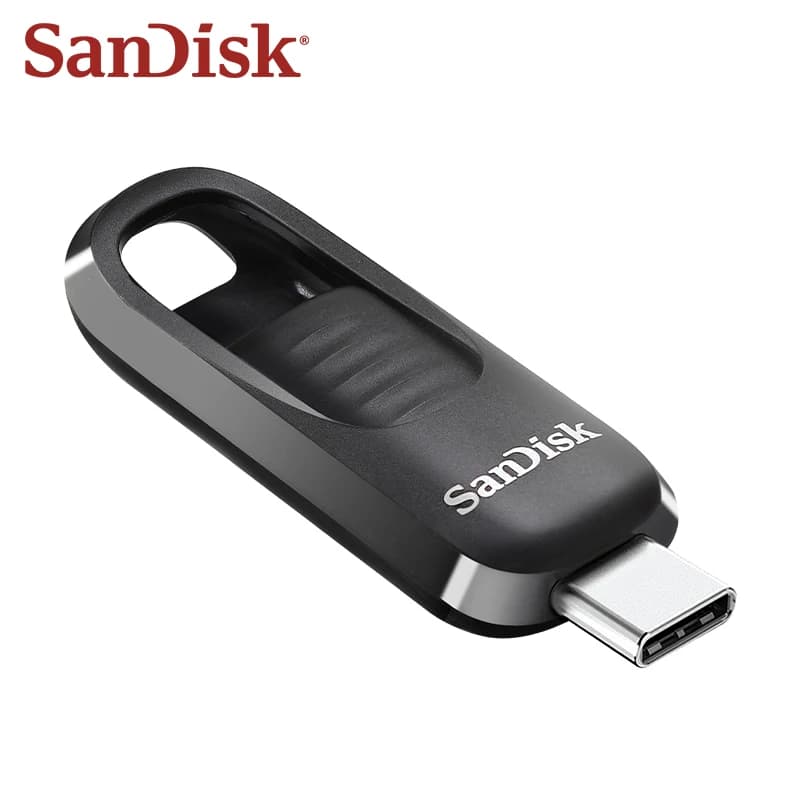 محرك أقراص فلاش SanDisk Ultra Slider CZ480 قلم محرك أقراص 64GB 128GB 256GB سرعات قراءة حتى 400MB/s USB 3.2 Type-C فلاش ديسك للكمبيوتر اللوحي - 4