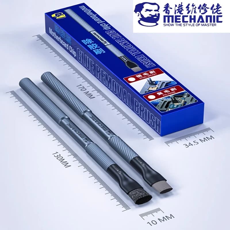 Mechanical  Motherboard IC Debonding Brush Steel Brush IC Pad Cleaning, Glue Removal Tin Removal, Polishing Brush Tools