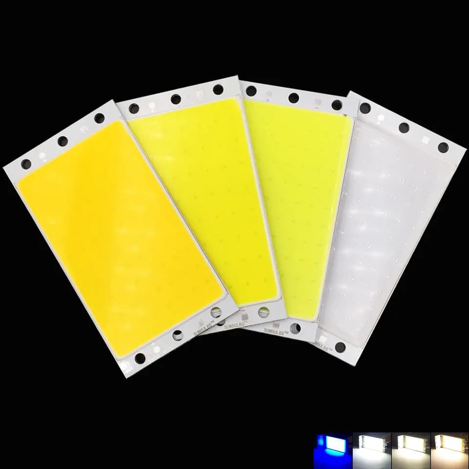 [SUMBULBS] MIX DC 12V 2W-200W LED COB Lamp Light Emitting Diode Linear Round Colorful COB for Bulb COB LED Bar Strip Chip - 2