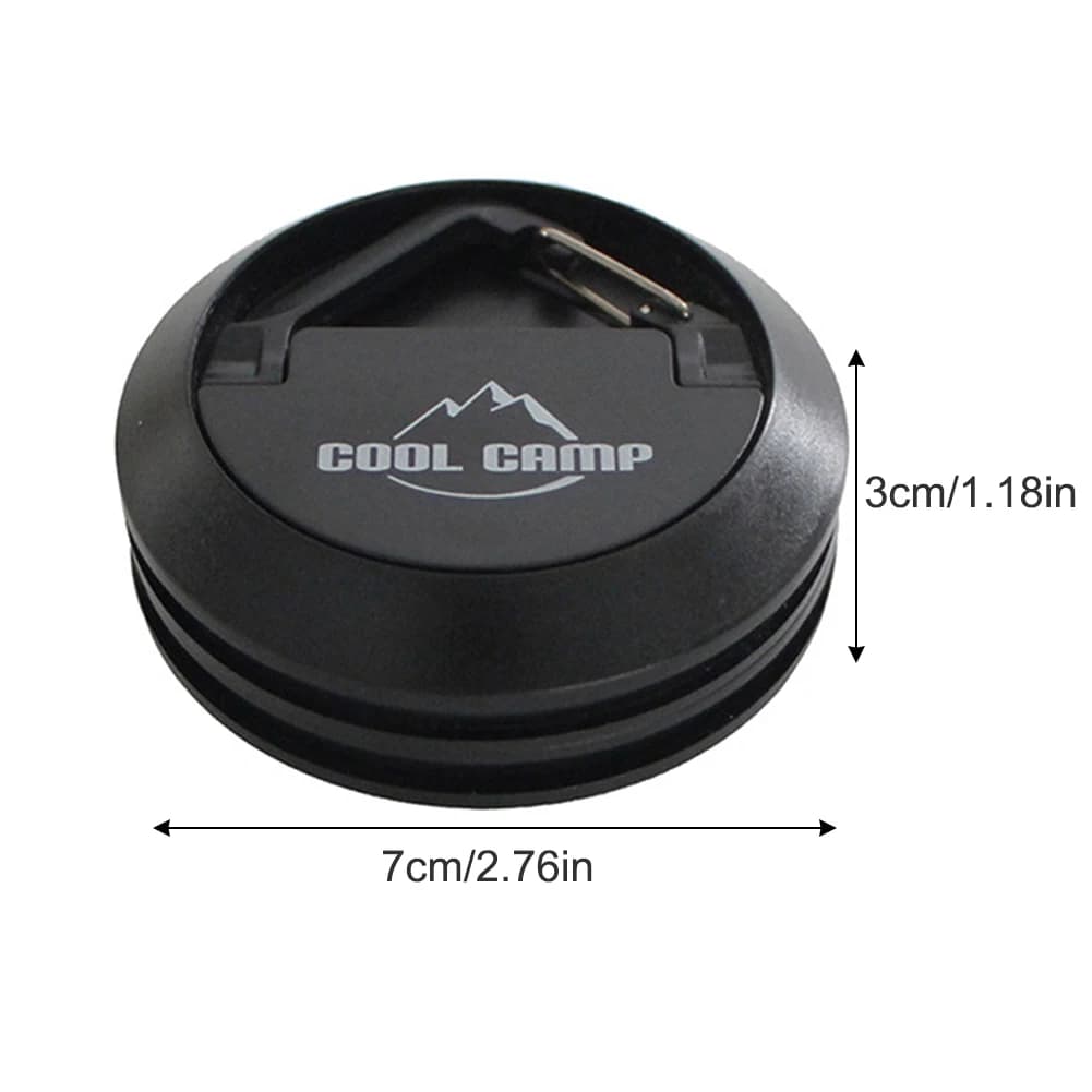 Camping Tent Magnetic Hook Strong Magnetic Portable Camping Lamp Hanging Buckle Hook Outdoor Canopy Magnet Snap Clip Hanger - 6