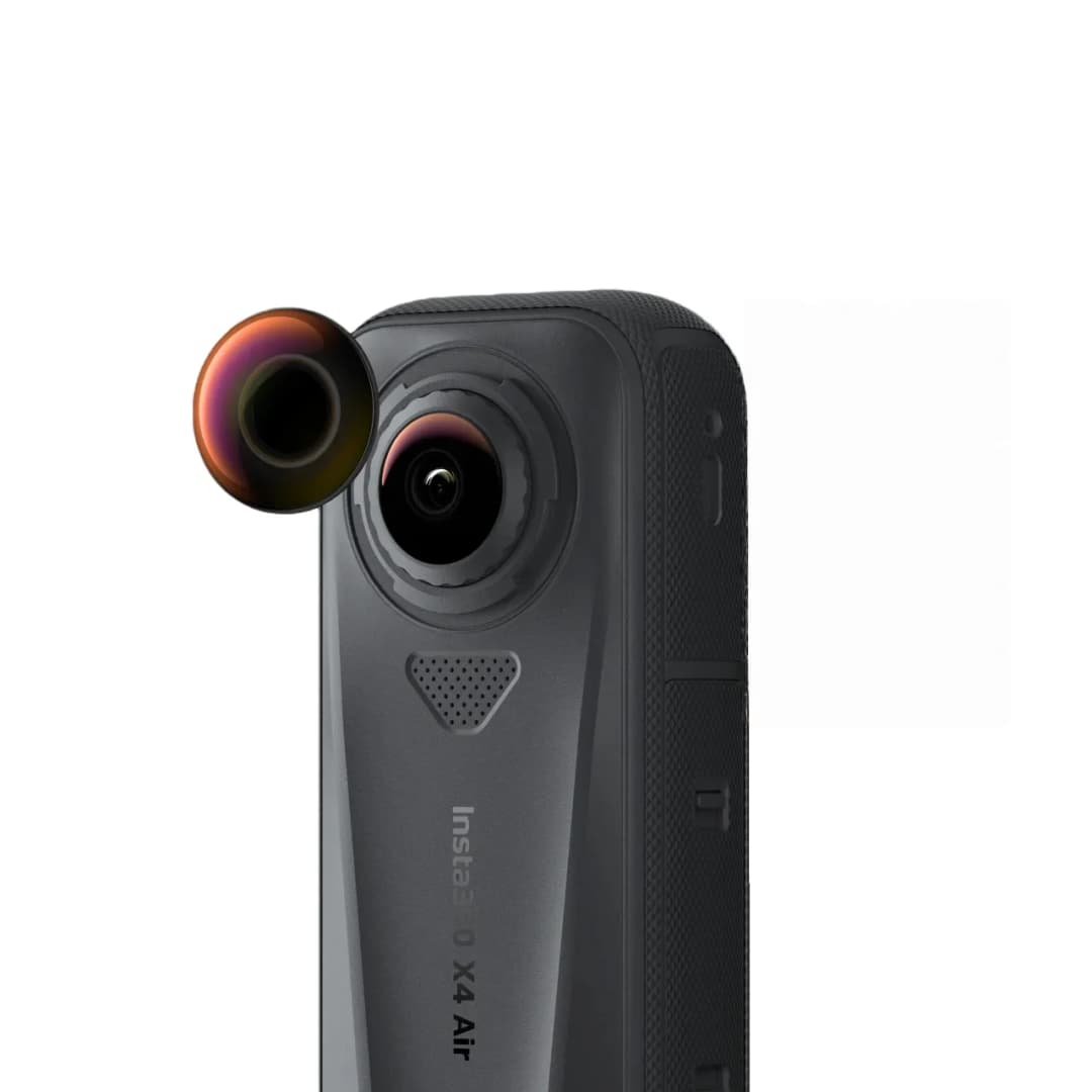 مجموعة استبدال عدسة بصرية Insta360 X4 Air مجموعة عدسات رسمية تركيب ذاتي سريع إصلاح تلف عرضي استمر في التصوير - 5