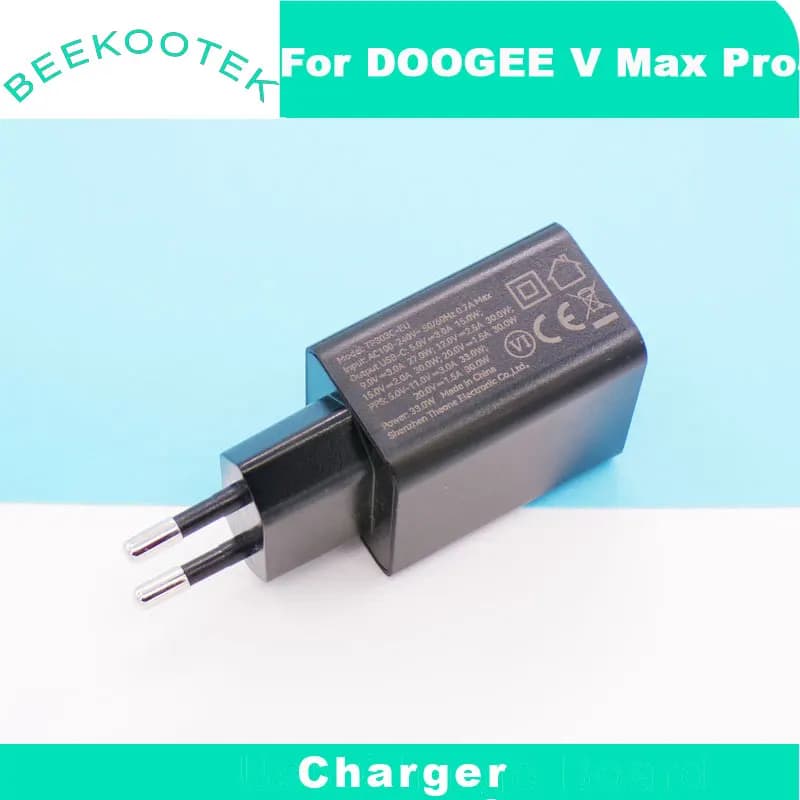 DOOGEE S200  V Max Plus V Max Pro V Max S Punk S119 Charger Official Adapter EU Charger Plug Travel Switching For DOOGEE S200 X - 5